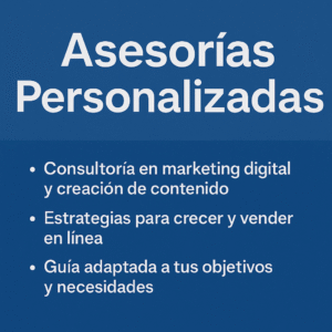 Asesorías Personalizadas